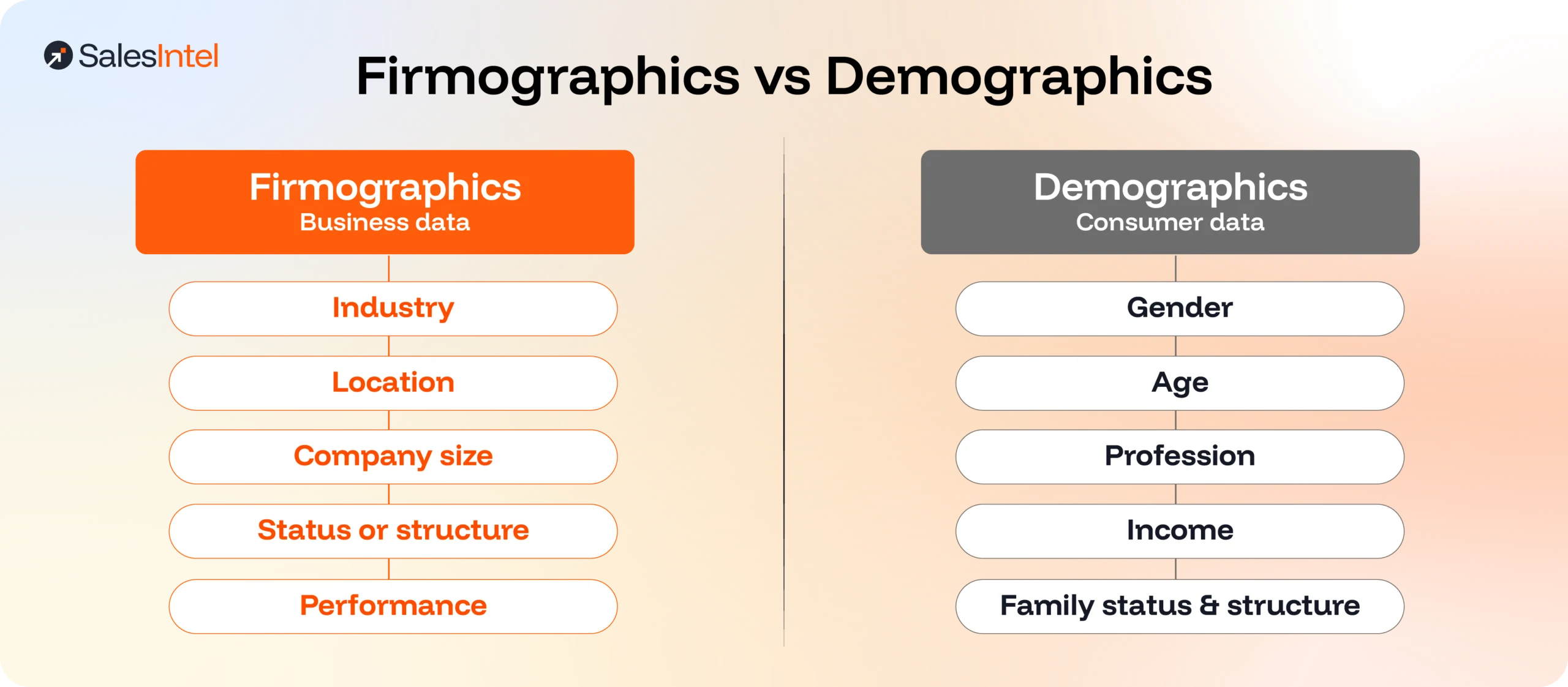 Firmographics vs Demographics